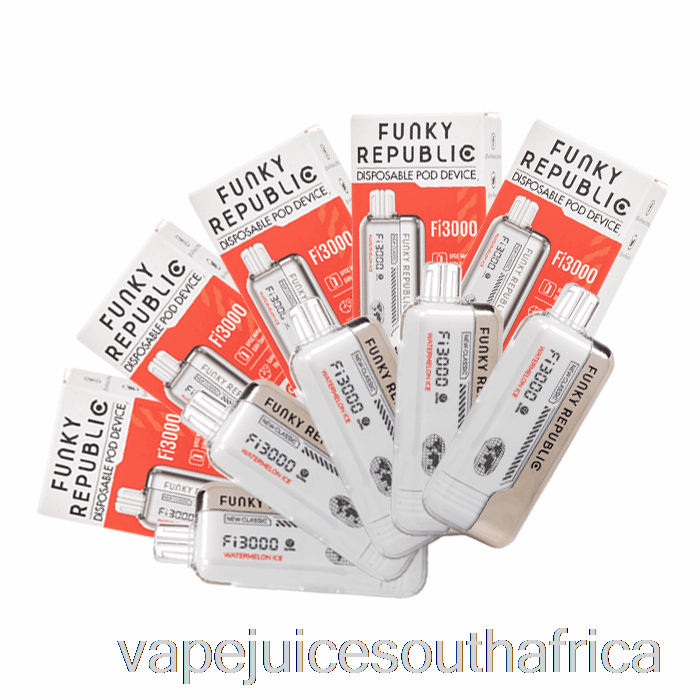 Vape Juice South Africa [10-Pack] Funky Republic Fi3000 Disposable